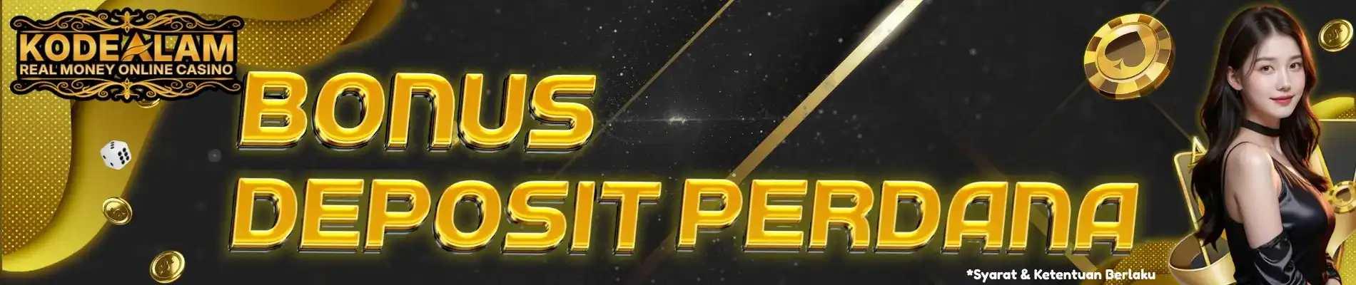 BONUS DEPOSIT PERDANA